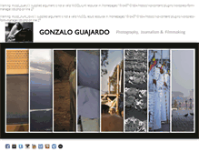 Tablet Screenshot of gonzaloguajardo.com